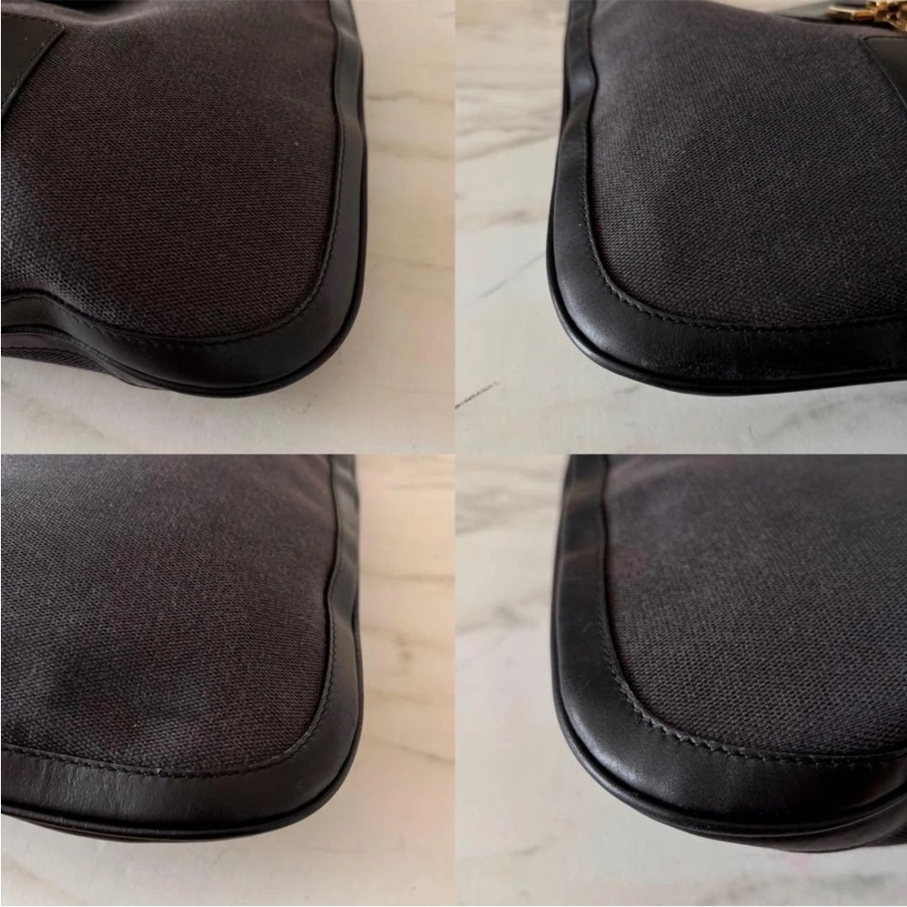 Gucci Black Hobo Bag with Gold Accents - Picture 3 of 9